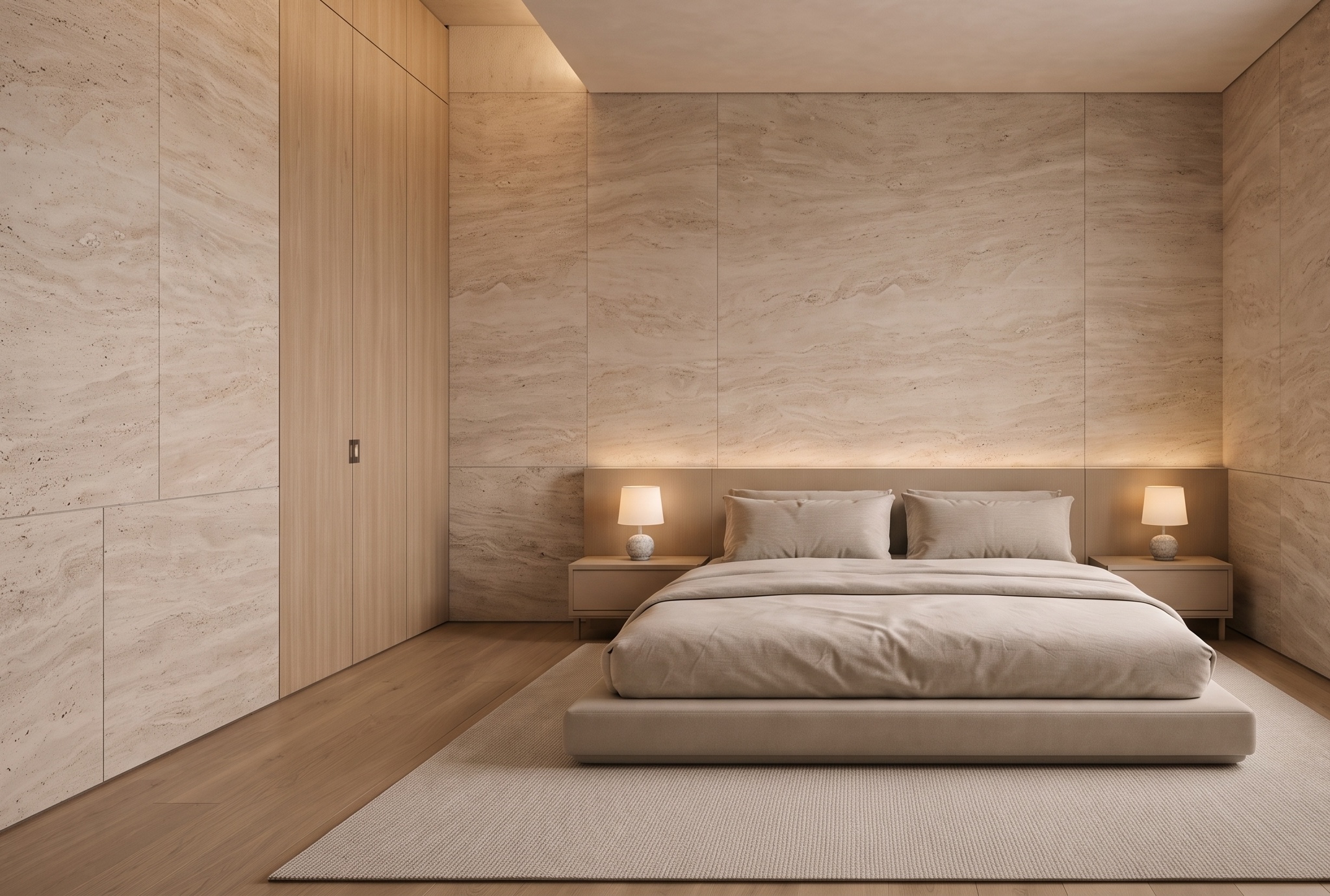 Concept rendering of an upstairs bedroom
