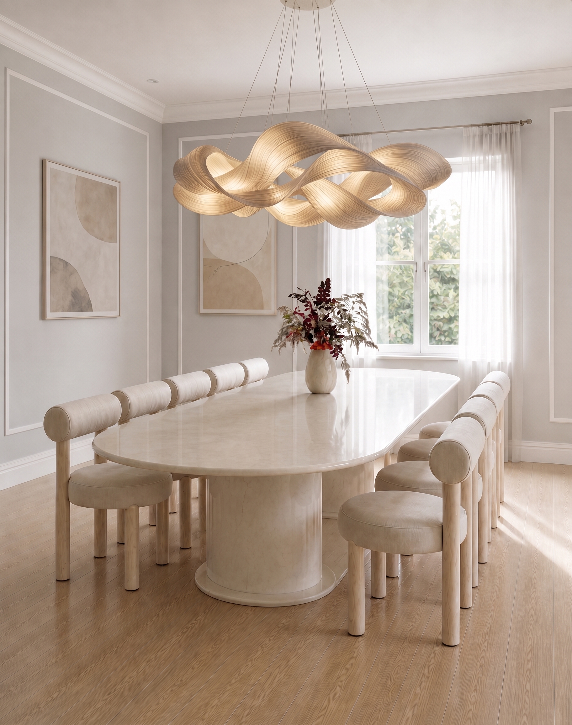 Concept rendering of the formal dining room
