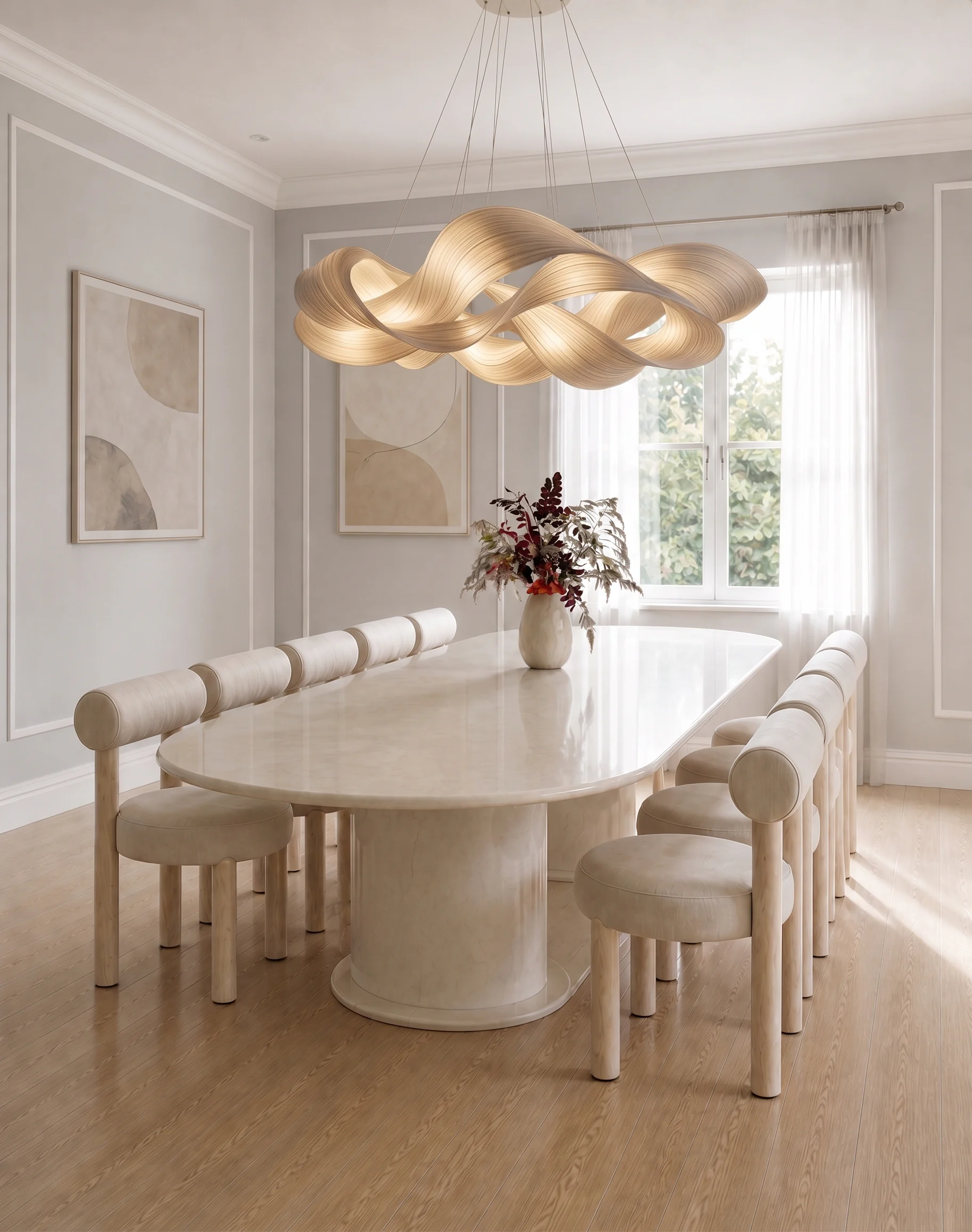 Concept rendering of the formal dining room